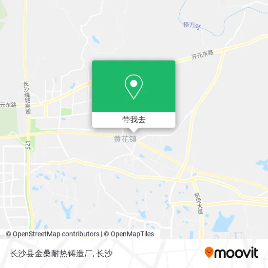 长沙县金桑耐热铸造厂地图