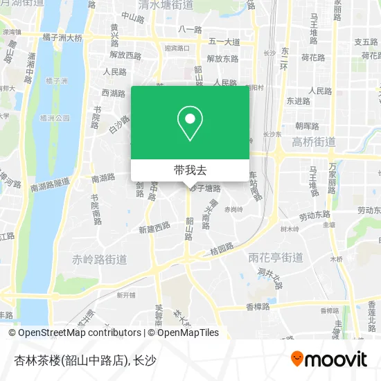杏林茶楼(韶山中路店)地图