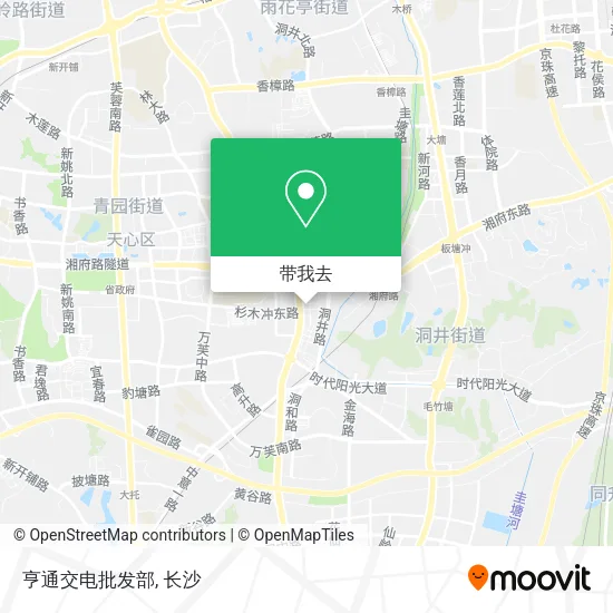 亨通交电批发部地图