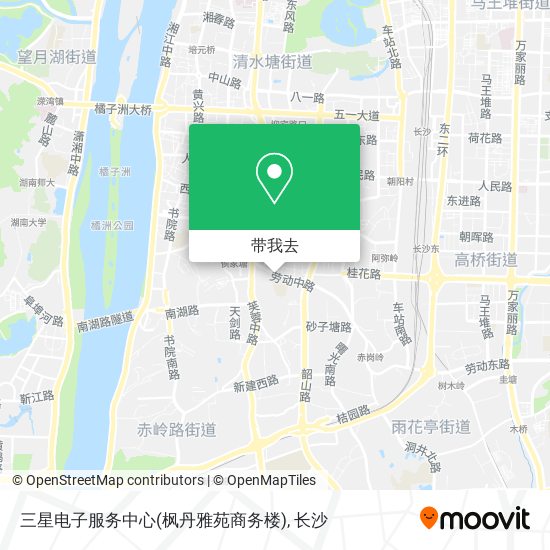 三星电子服务中心(枫丹雅苑商务楼)地图