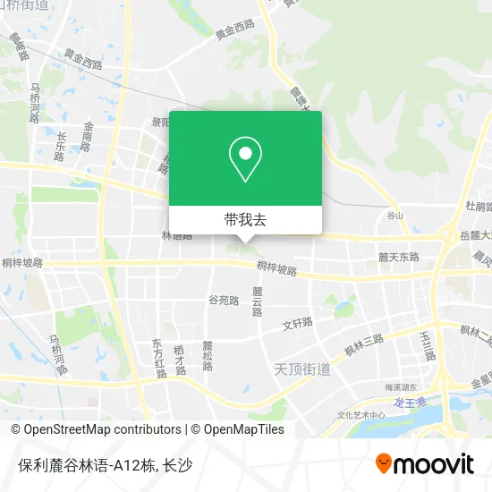 保利麓谷林语-A12栋地图