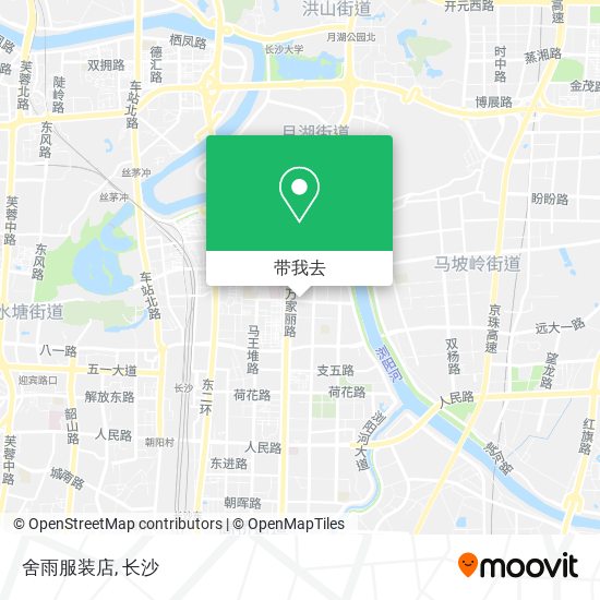 舍雨服装店地图