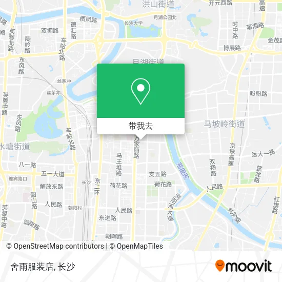 舍雨服装店地图