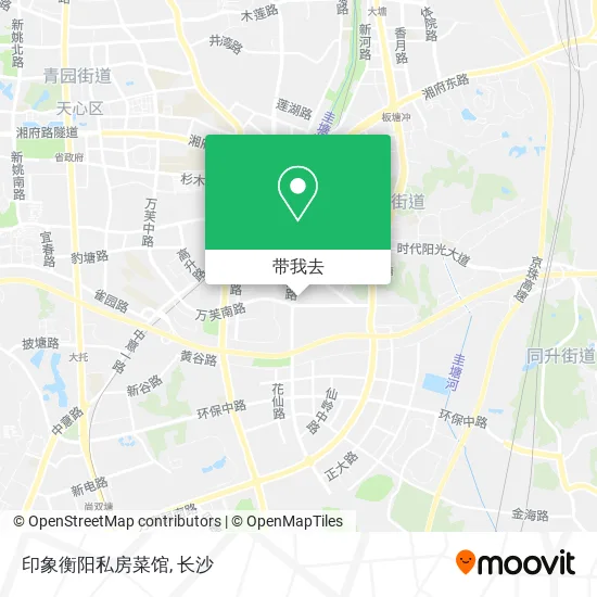 印象衡阳私房菜馆地图