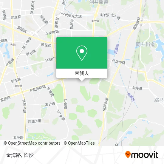 金海路地图