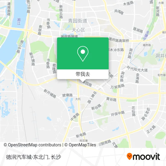 德润汽车城-东北门地图