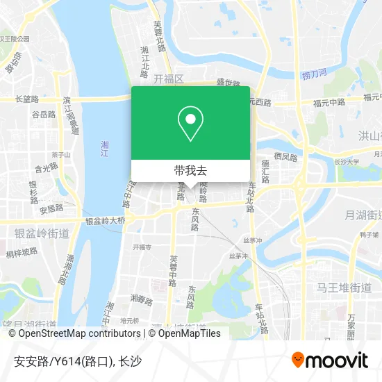 安安路/Y614(路口)地图