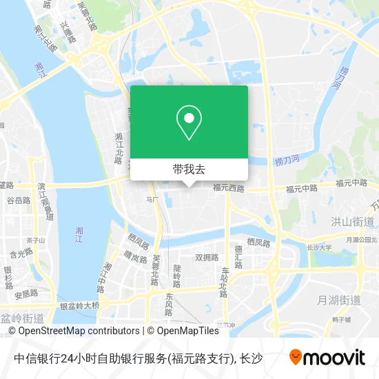 中信银行24小时自助银行服务(福元路支行)地图