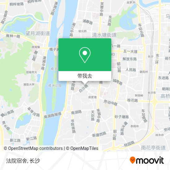 法院宿舍地图