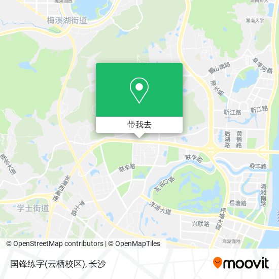 国锋练字(云栖校区)地图