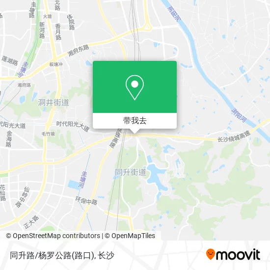 同升路/杨罗公路(路口)地图