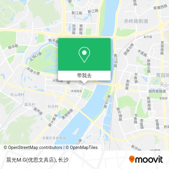 晨光M.G(优思文具店)地图