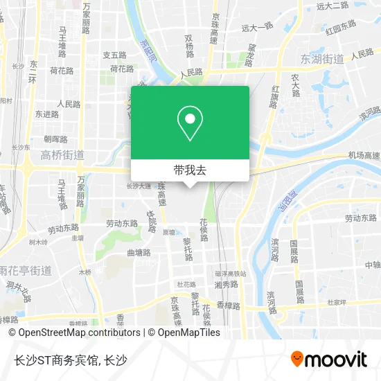 长沙ST商务宾馆地图