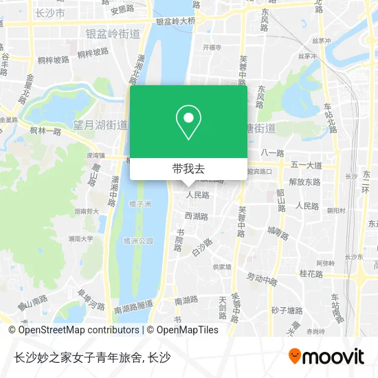 长沙妙之家女子青年旅舍地图