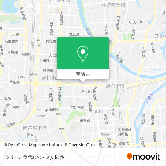 运达·美食代(运达店)地图