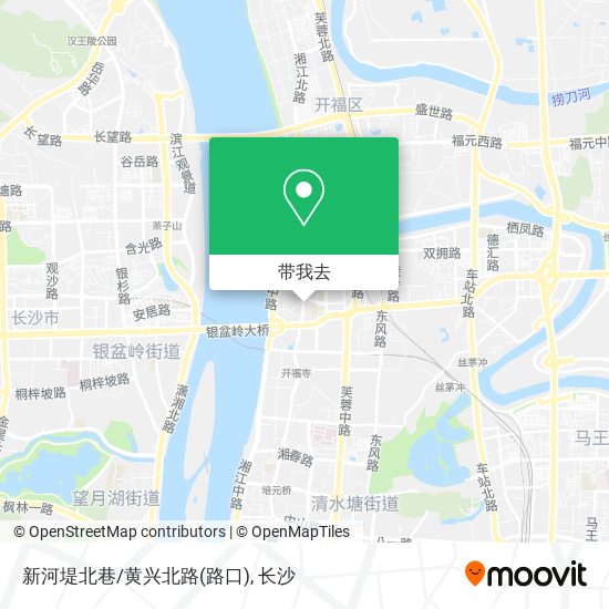 新河堤北巷/黄兴北路(路口)地图