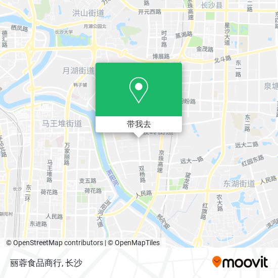 丽蓉食品商行地图