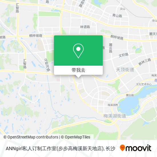 ANNgirl私人订制工作室(步步高梅溪新天地店)地图