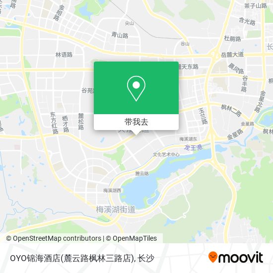 OYO锦海酒店(麓云路枫林三路店)地图