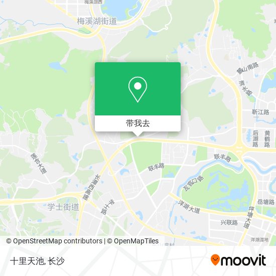 十里天池地图