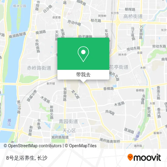 8号足浴养生地图