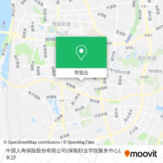 中国人寿保险股份有限公司(保险职业学院服务中心)地图