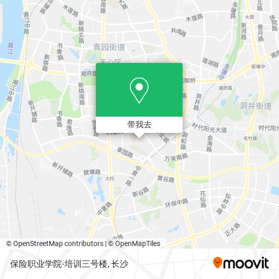 保险职业学院-培训三号楼地图