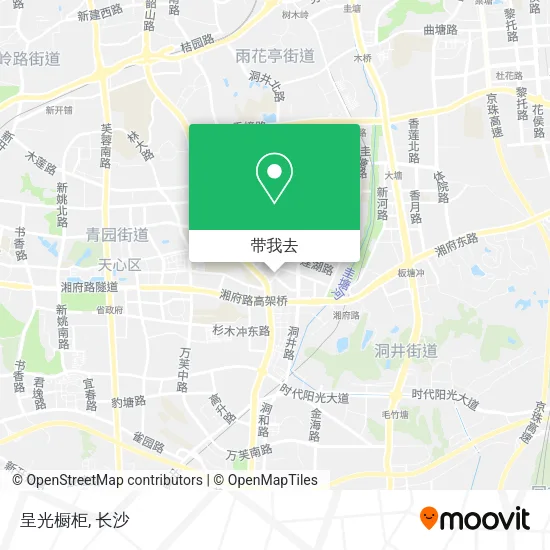 呈光橱柜地图