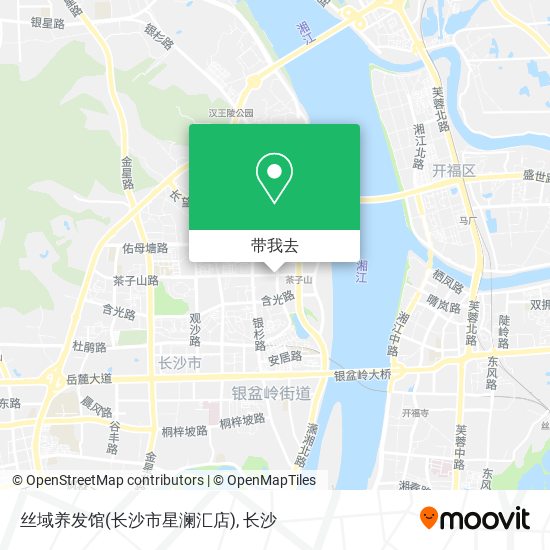 丝域养发馆(长沙市星澜汇店)地图