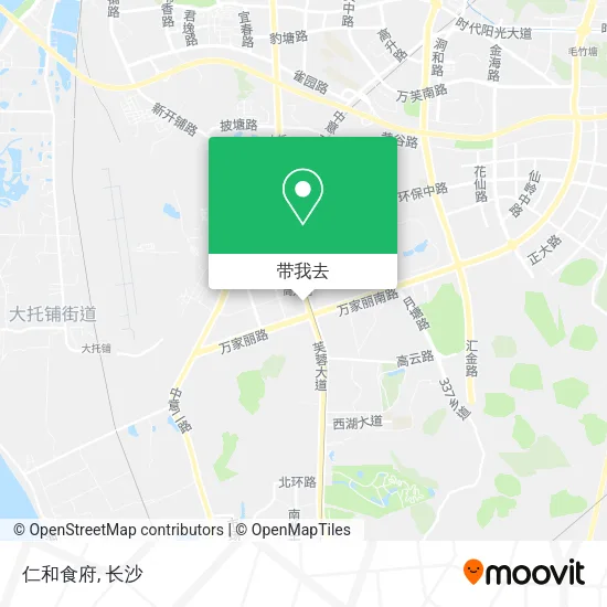 仁和食府地图