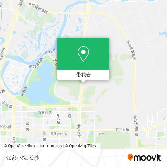 张家小院地图