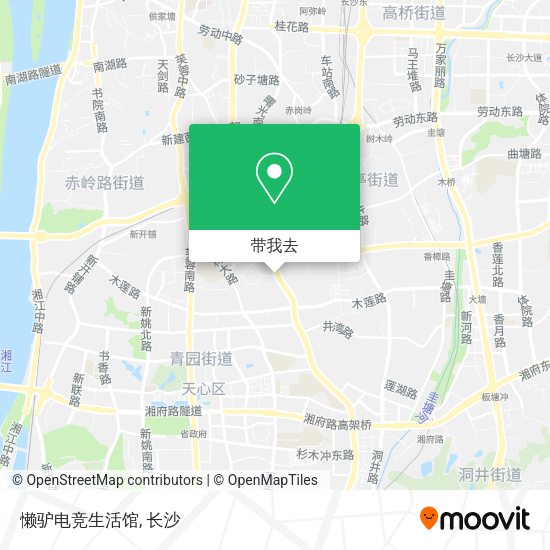 懒驴电竞生活馆地图