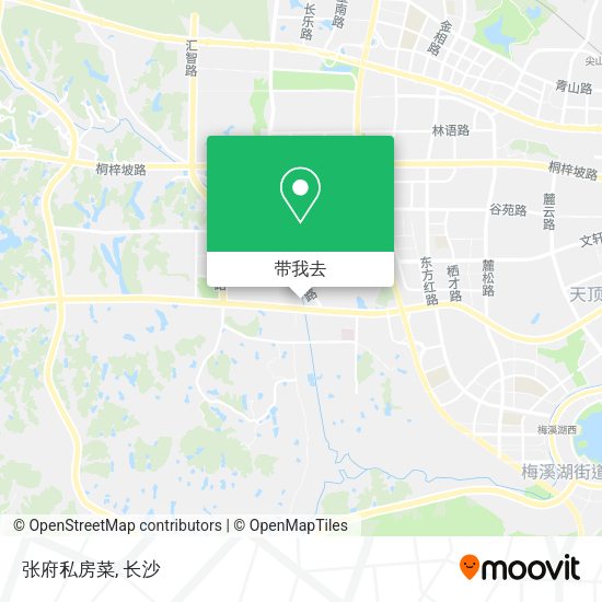 张府私房菜地图