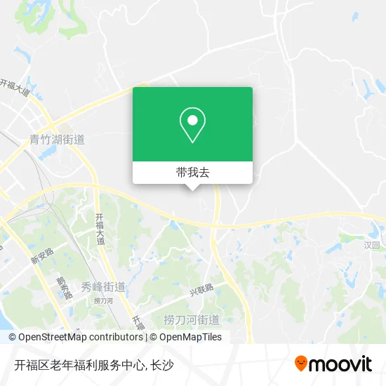 开福区老年福利服务中心地图