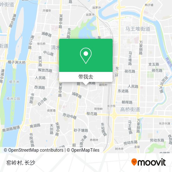 窑岭村地图
