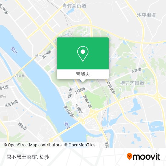 屈不黑土菜馆地图