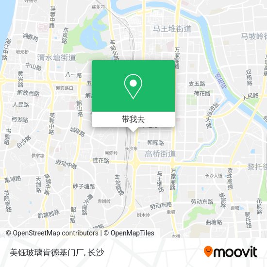 美钰玻璃肯德基门厂地图