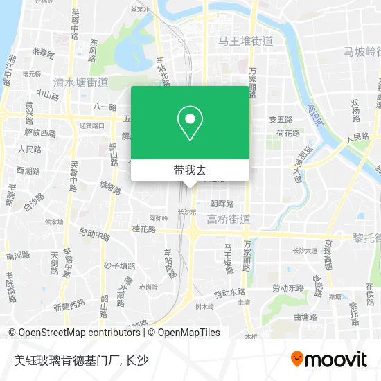 美钰玻璃肯德基门厂地图