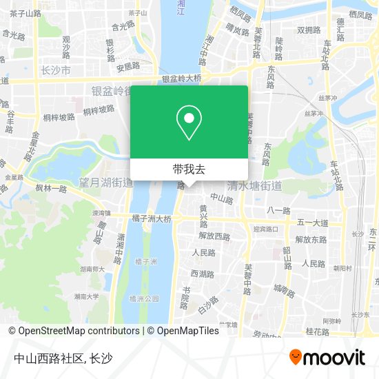 中山西路社区地图