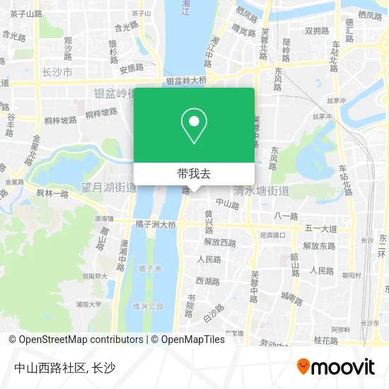 中山西路社区地图