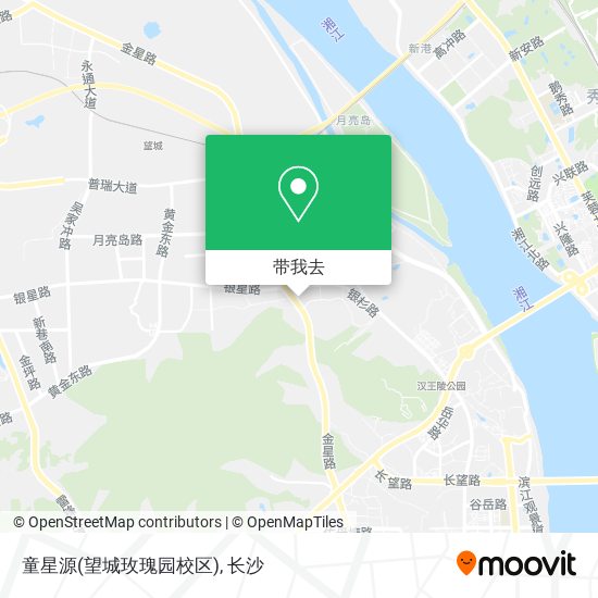 童星源(望城玫瑰园校区)地图