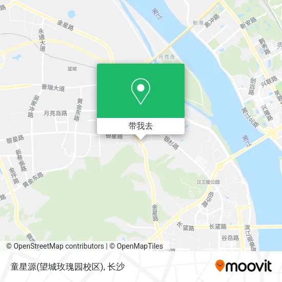童星源(望城玫瑰园校区)地图