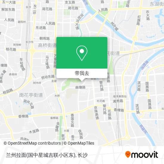 兰州拉面(国中星城吉联小区东)地图
