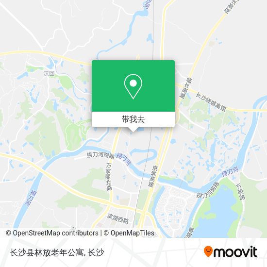 长沙县林放老年公寓地图