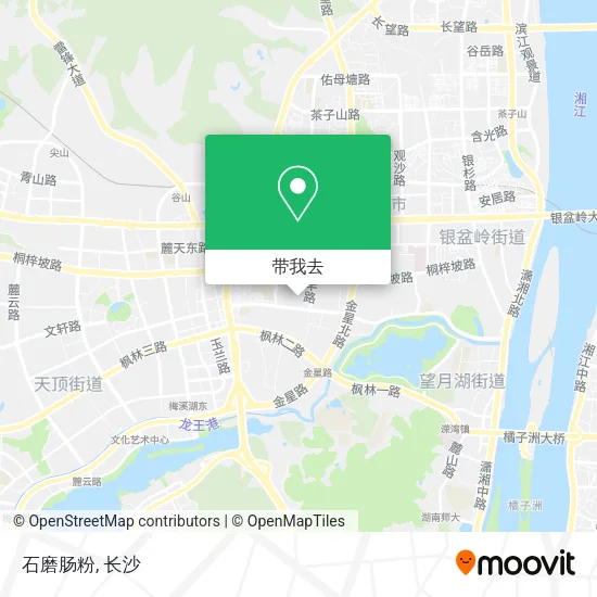 石磨肠粉地图