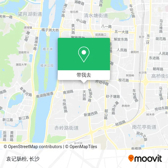 袁记肠粉地图