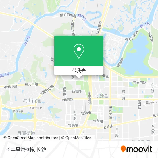 长丰星城-3栋地图