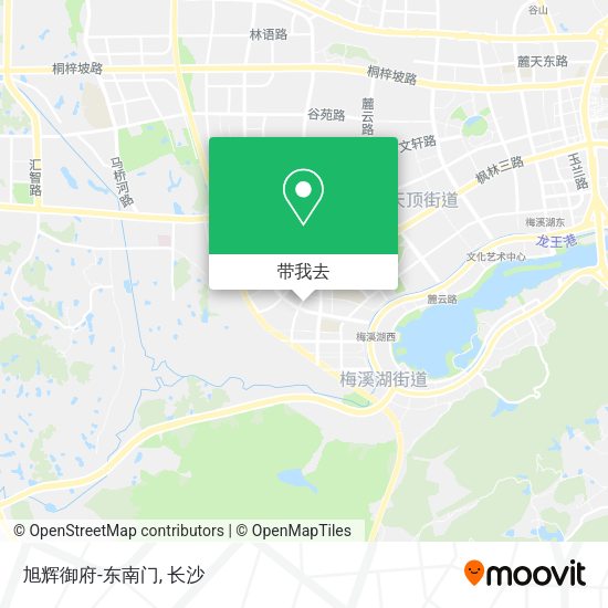 旭辉御府-东南门地图