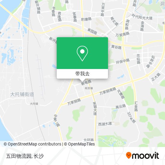 五田物流园地图