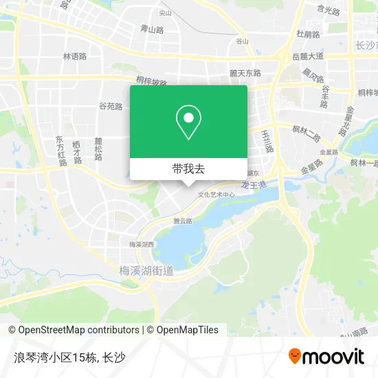 浪琴湾小区15栋地图